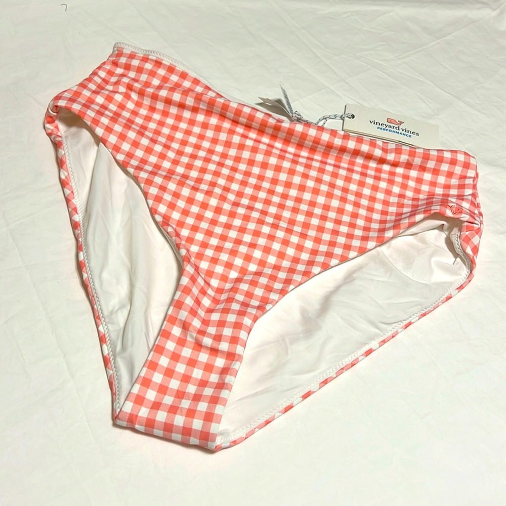 NEW vineyard vines swimwear bikini bottom size large